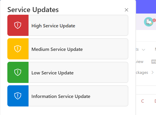 Service Updates