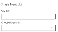 Calendar: Single List